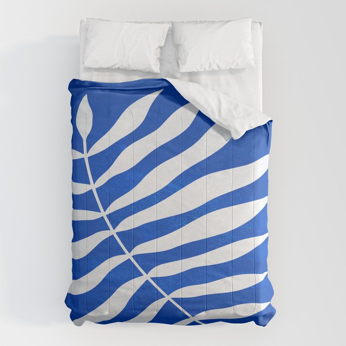 Wild Ferns: Persian Blue Edition Comforter Gallery Image 1