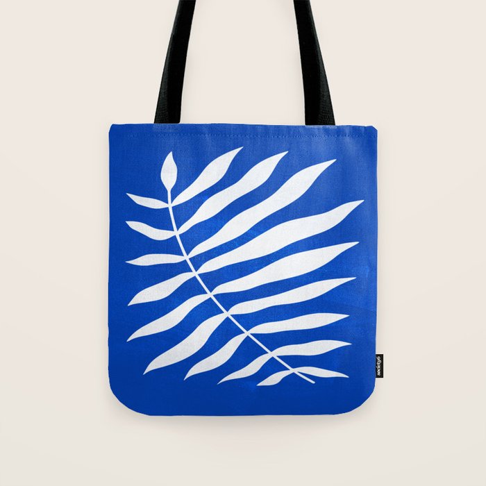 Wild Ferns: Persian Blue Edition Tote Bag Gallery Image 1