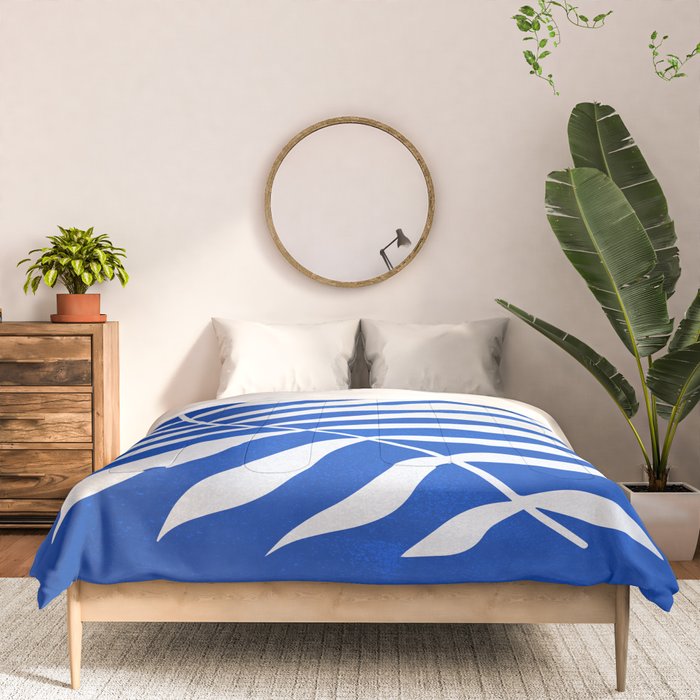 Wild Ferns: Persian Blue Edition Comforter Gallery Image 3