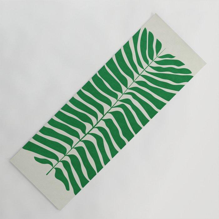 JAZZ FERNS 03 | Rain Forest Matisse Edition Yoga Mat Gallery Image 1