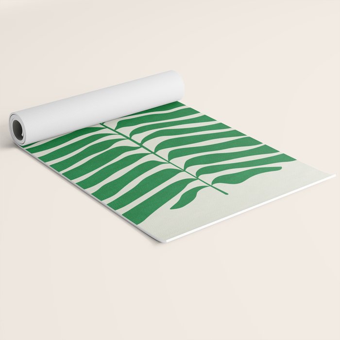 JAZZ FERNS 03 | Rain Forest Matisse Edition Yoga Mat Gallery Image 2