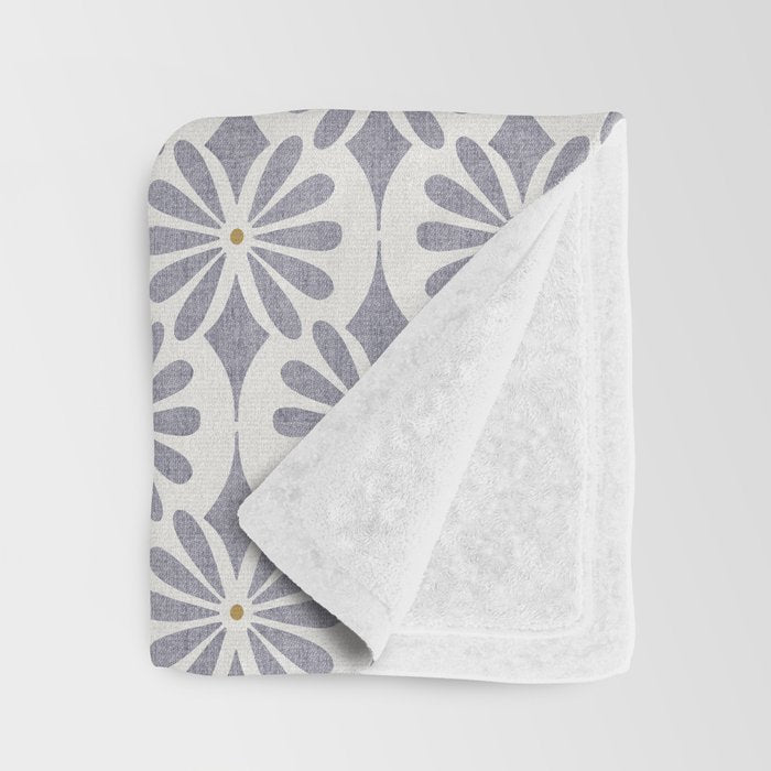 Solstice Boho Geometric Provence Throw Blanket Gallery Image 3