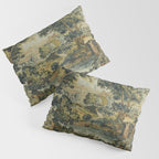 Antique 18th Century Verdure French Aubusson Tapestry Pillow Sham Gallery Image 3