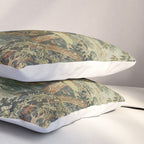 Antique 18th Century Verdure French Aubusson Tapestry Pillow Sham Gallery Image 3