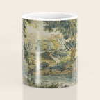 Antique 18th Century Verdure French Aubusson Tapestry Coffee Mug Gallery Image 4
