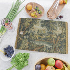 Antique 18th Century Verdure French Aubusson Tapestry Cutting Board Gallery Image 2