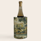 Antique 18th Century Verdure French Aubusson Tapestry Wine Chiller Gallery Image 1