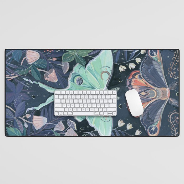 Luna Moth Desk Mat Gallery Image 1