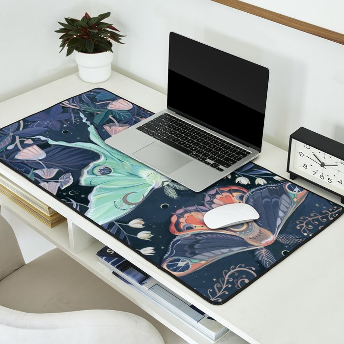 Luna Moth Desk Mat Gallery Image 2