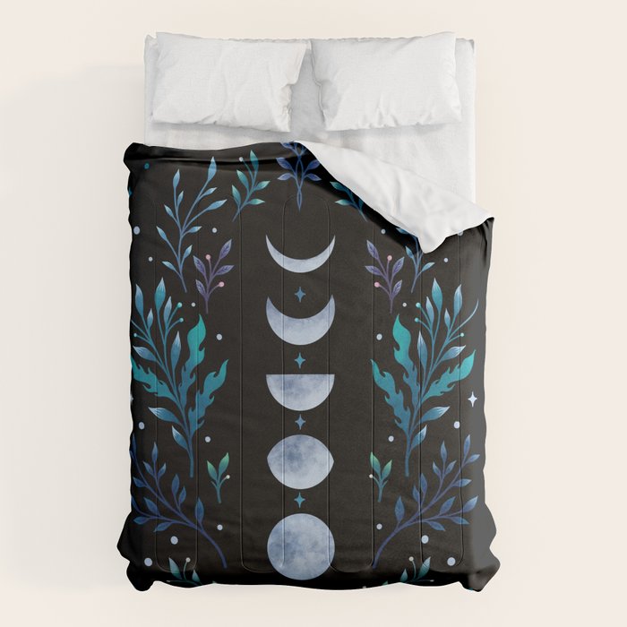 Moonlight Garden - Blue Comforter Gallery Image 6
