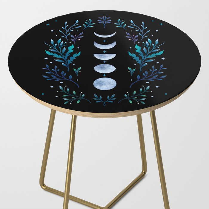 Moonlight Garden - Blue Side Table Gallery Image 2