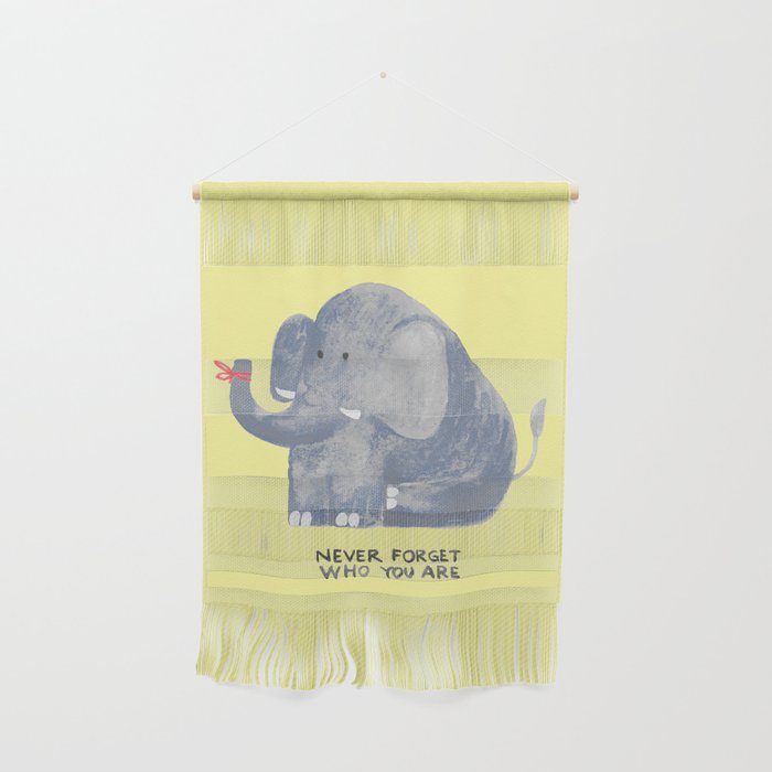 Elephant never forgets Wall Hanging Gallery Image 1