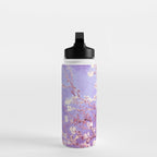 Van Gogh Almond Blossoms Orchid Purple Water Bottle Gallery Image 3
