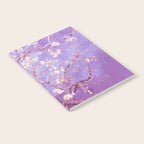 Van Gogh Almond Blossoms Orchid Purple Notebook Gallery Image 2