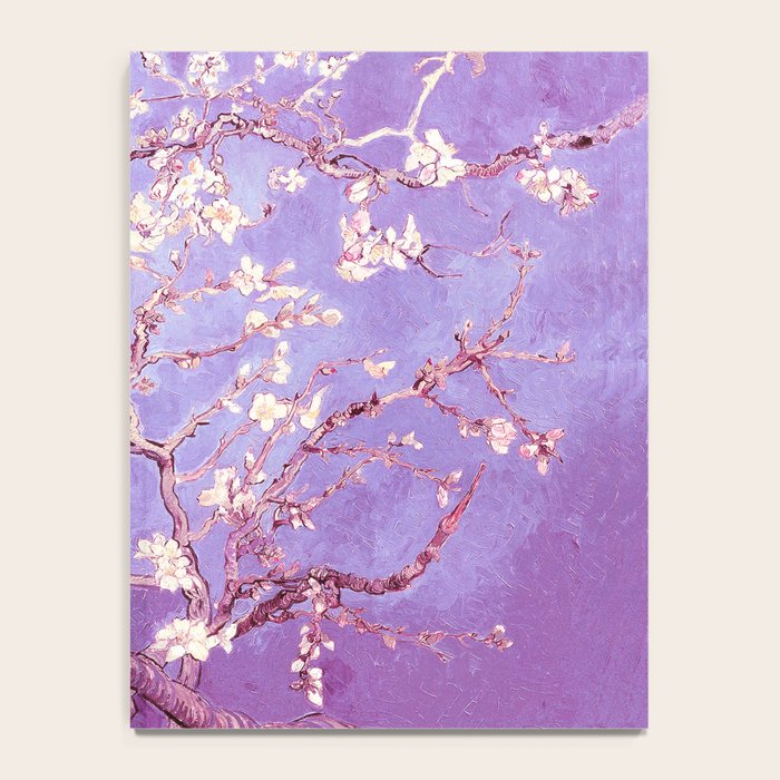 Van Gogh Almond Blossoms Orchid Purple Notebook Gallery Image 4