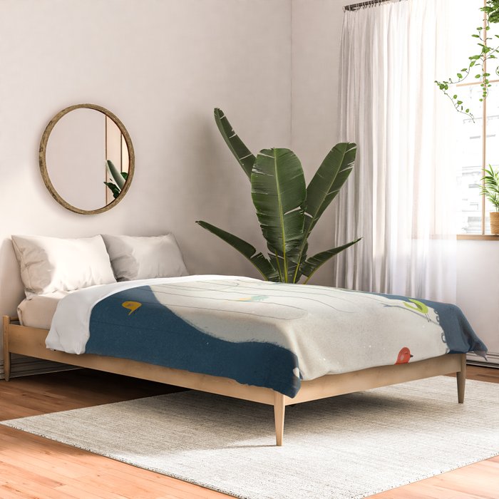 little nature song Comforter Gallery Image 2