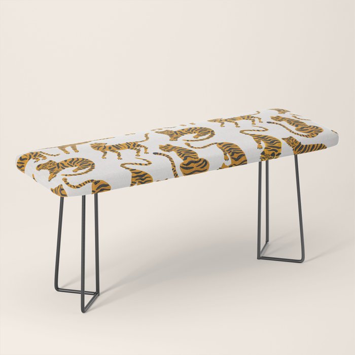 Tiger Collection - Orange Palette Bench Gallery Image 1