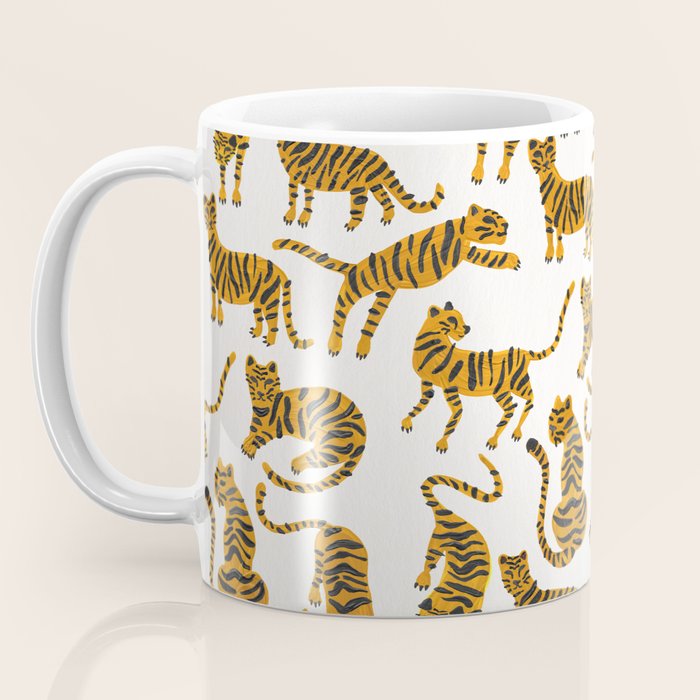 Tiger Collection - Orange Palette Coffee Mug Gallery Image 3