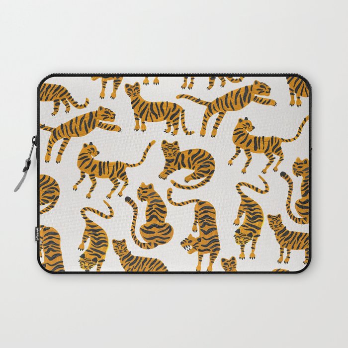 Tiger Collection - Orange Palette Laptop Sleeve Gallery Image 1