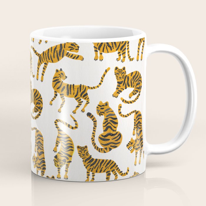 Tiger Collection - Orange Palette Coffee Mug Gallery Image 1