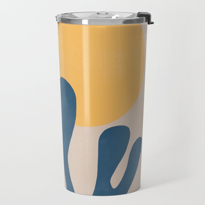 Matisse Flowers No 1 Travel Mug Gallery Image 2