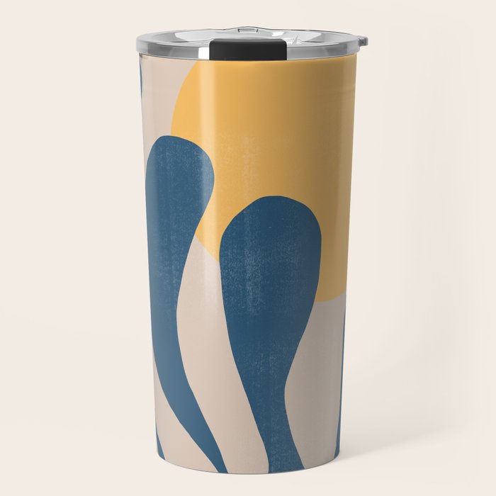Matisse Flowers No 1 Travel Mug Gallery Image 1