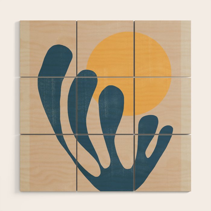 Matisse Flowers No 1 Wood Wall Art Gallery Image 1