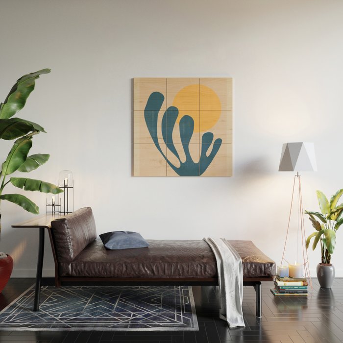 Matisse Flowers No 1 Wood Wall Art Gallery Image 2