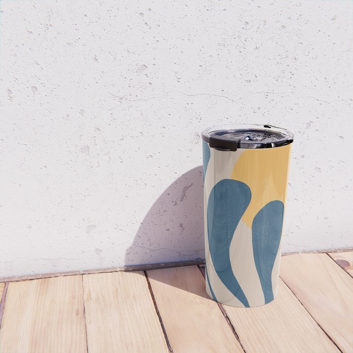 Matisse Flowers No 1 Travel Mug Gallery Image 4