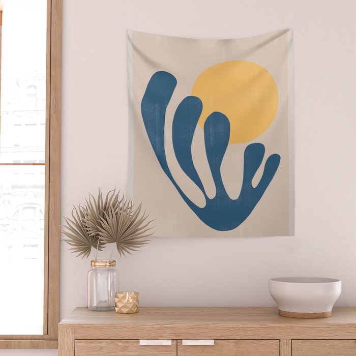 Matisse Flowers No 1 Wall Tapestry Gallery Image 2