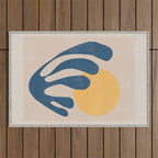 Matisse Flowers No 1 Outdoor Rug Gallery Image 1