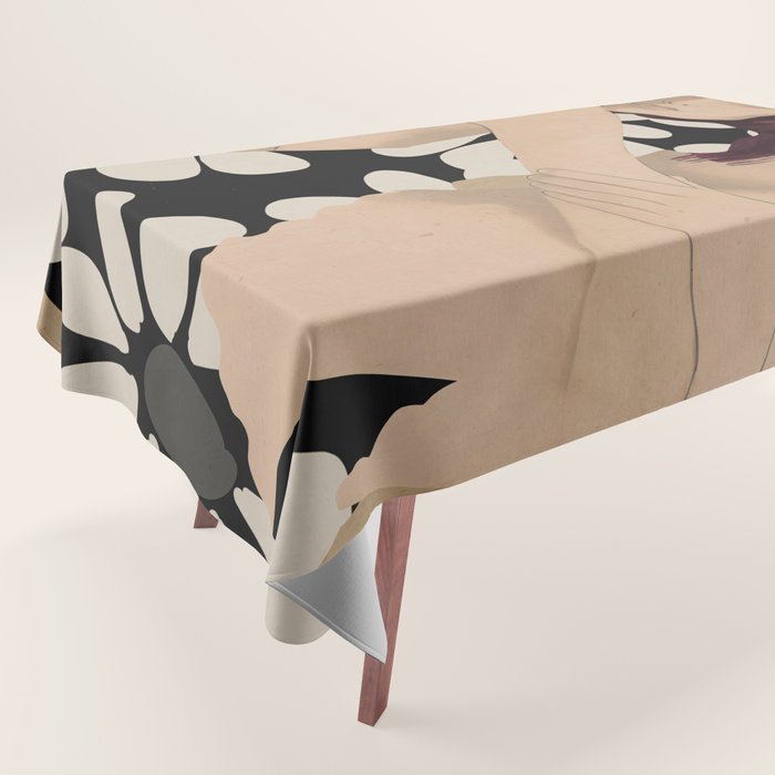 Abstract Art Female Figure 33 Tablecloth Gallery Image 1