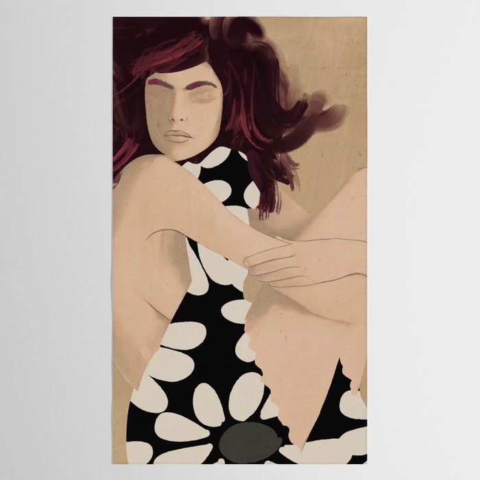 Abstract Art Female Figure 33 Tablecloth Gallery Image 2
