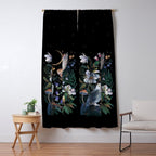 Owls Mushroom Magnolia Window Curtain Gallery Image 5