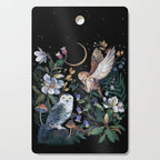 Owls Mushroom Magnolia Cutting Board Gallery Image 1