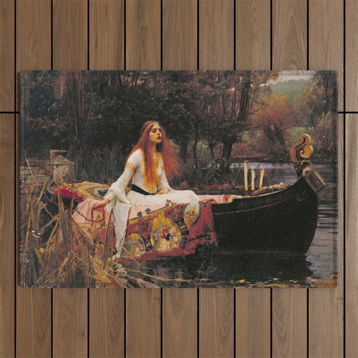 The Lady of Shalott Outdoor Rug Gallery Image 1