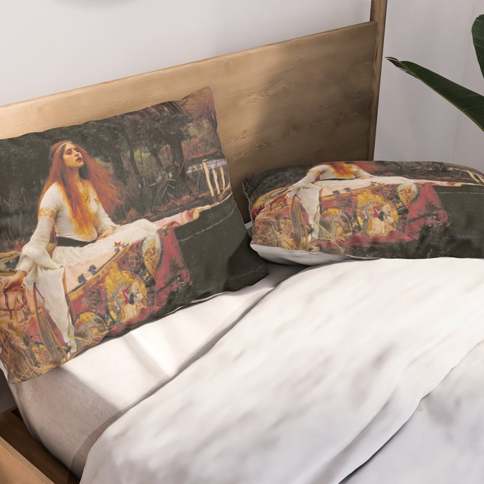 The Lady of Shalott Pillow Sham Gallery Image 2