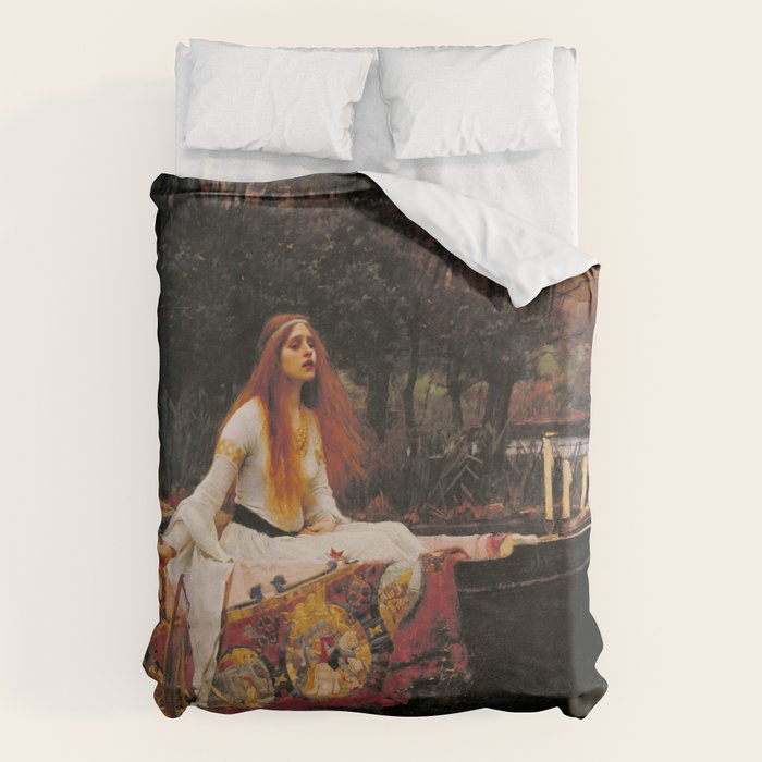 The Lady of Shalott Duvet Cover Gallery Image 1