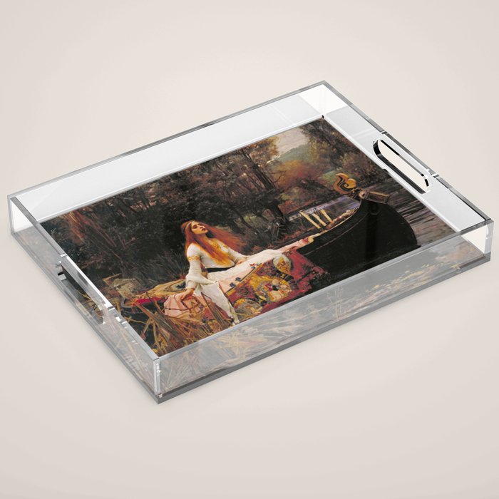 The Lady of Shalott Acrylic Tray Gallery Image 1