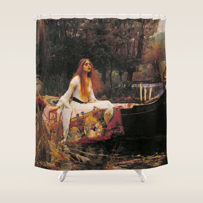 The Lady of Shalott Shower Curtain Gallery Image 1