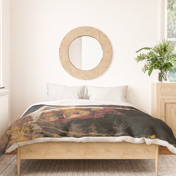 The Lady of Shalott Duvet Cover Gallery Image 3