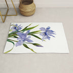 Purple Iris Rug Gallery Image 1