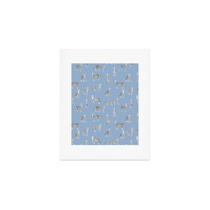 Cheetah pattern 16 Art Print Gallery Image 1