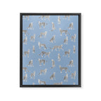 Cheetah pattern 16 Framed Canvas Print Gallery Image 6