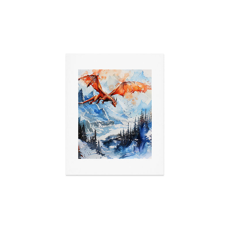 Magical Dragon 8 Art Print Gallery Image 1