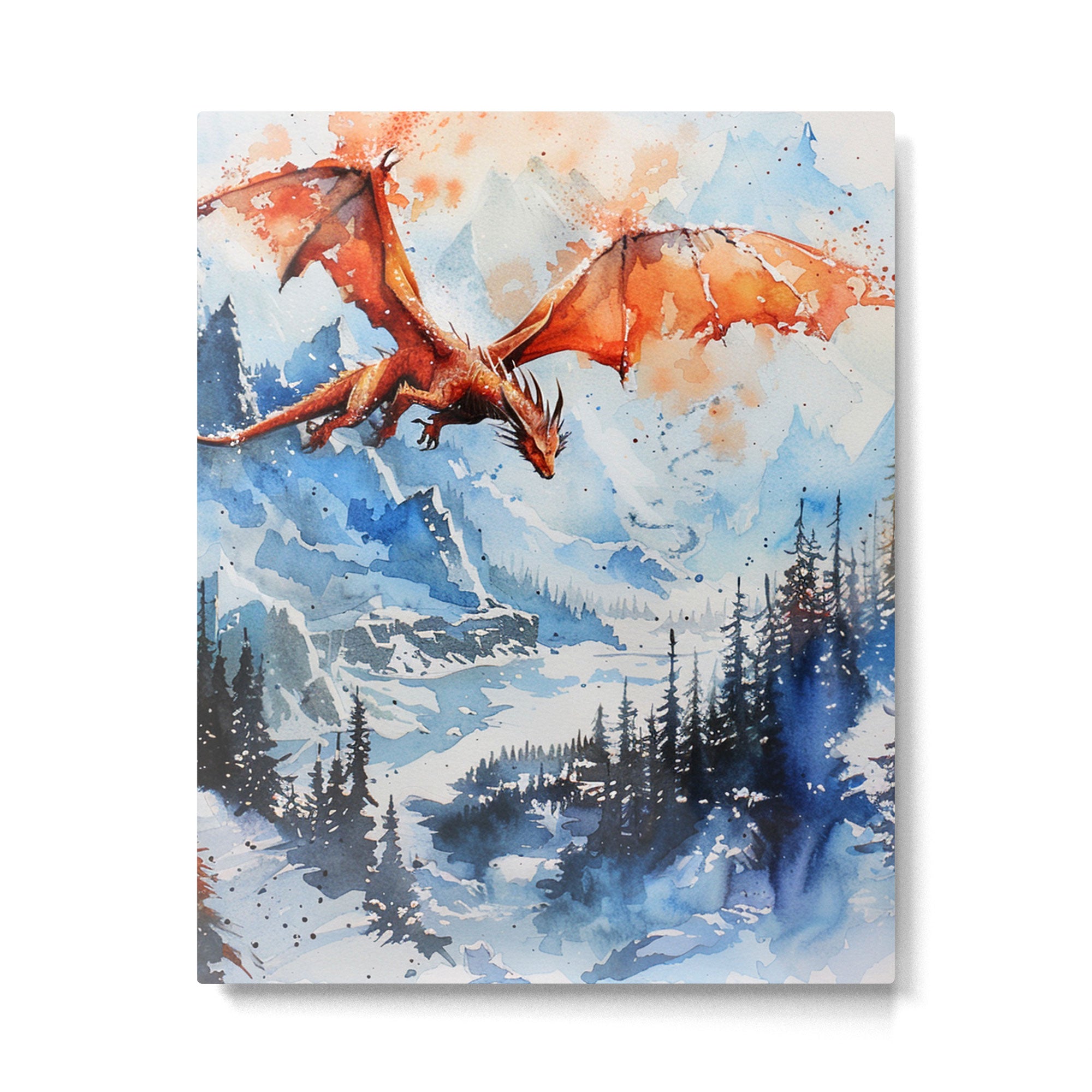 Magical Dragon 8 Metal Print Gallery Image 6