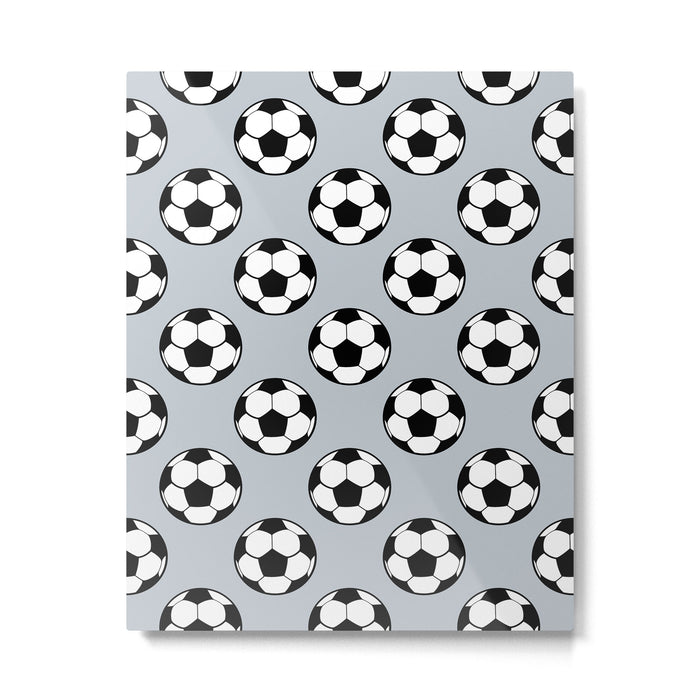 Soccer Balls 1 Metal Print Gallery Image 1