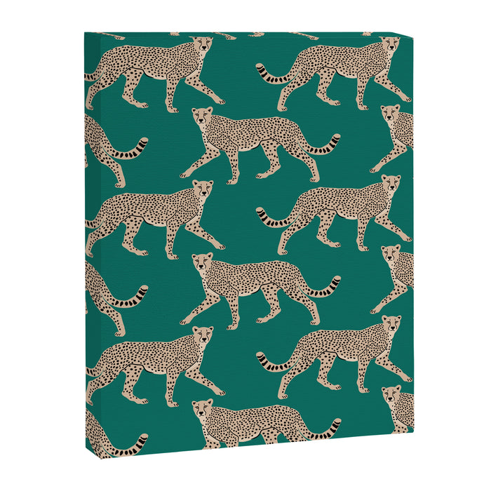 Walking Cheetahs 8 Canvas Print Gallery Image 1