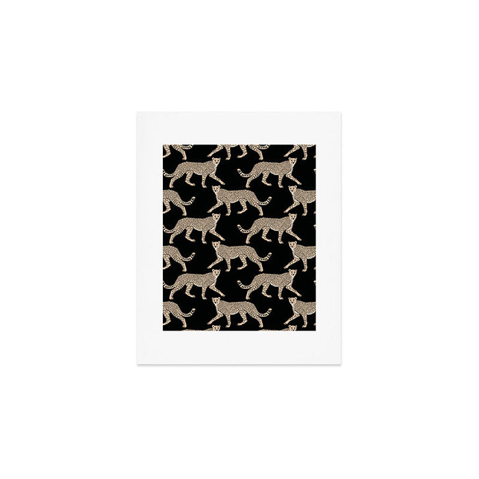 Walking Cheetahs 9 Art Print Gallery Image 1