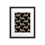 Walking Cheetahs 9 Framed Art Print Gallery Image 4